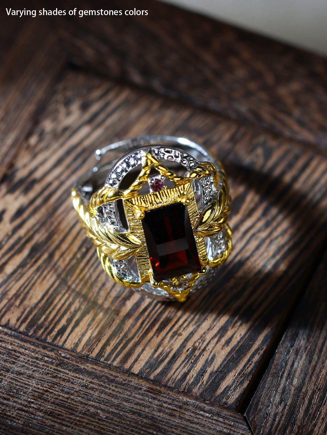 Garnet Eternal Elegance Ring