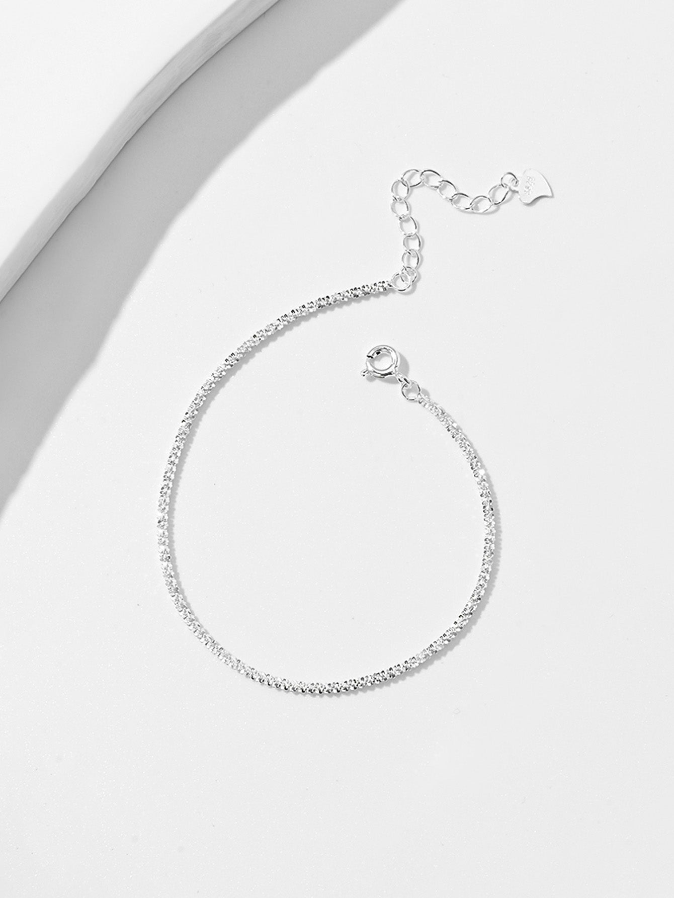 Elegant Sterling Silver Bracelet