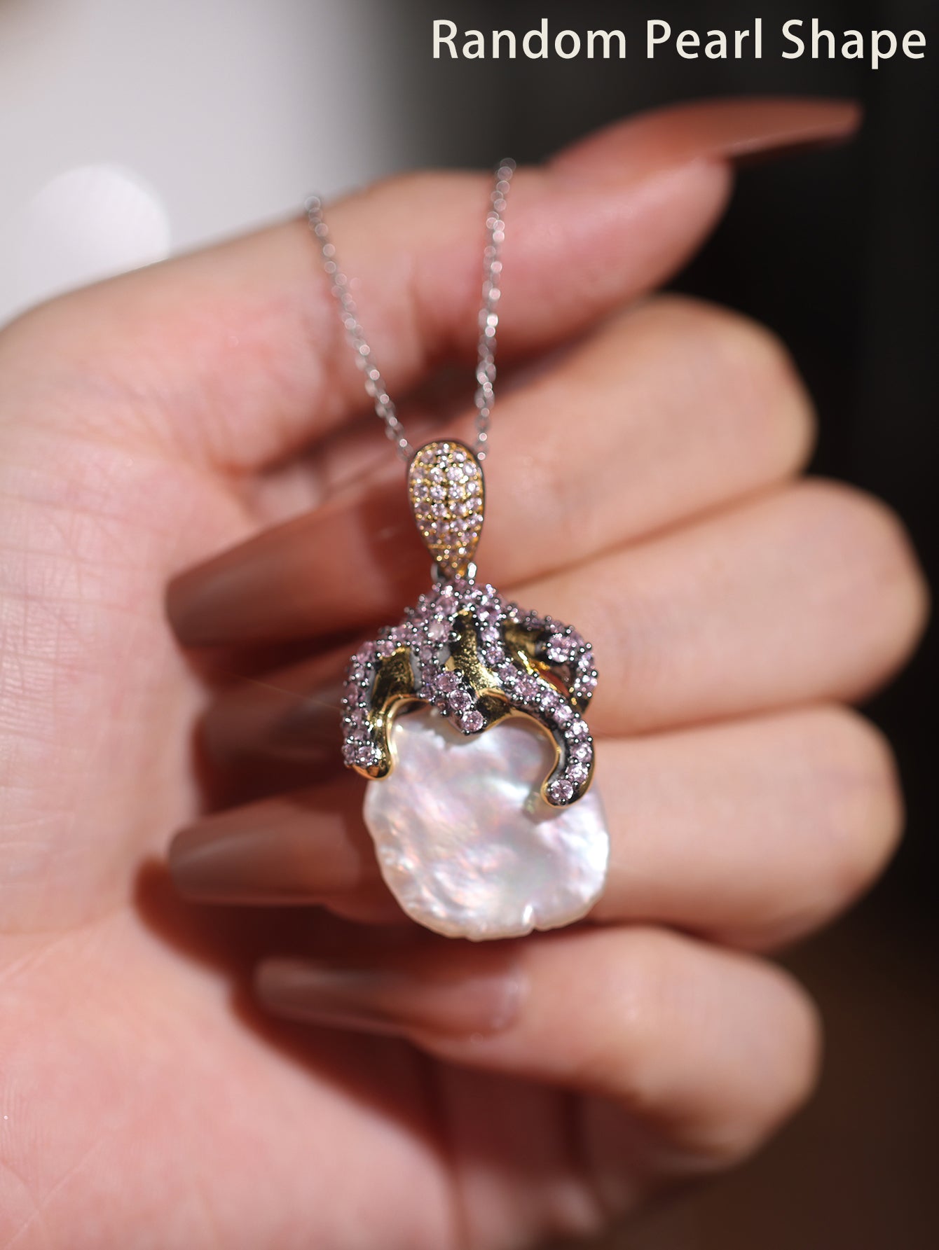 Octopus Pearl Necklace