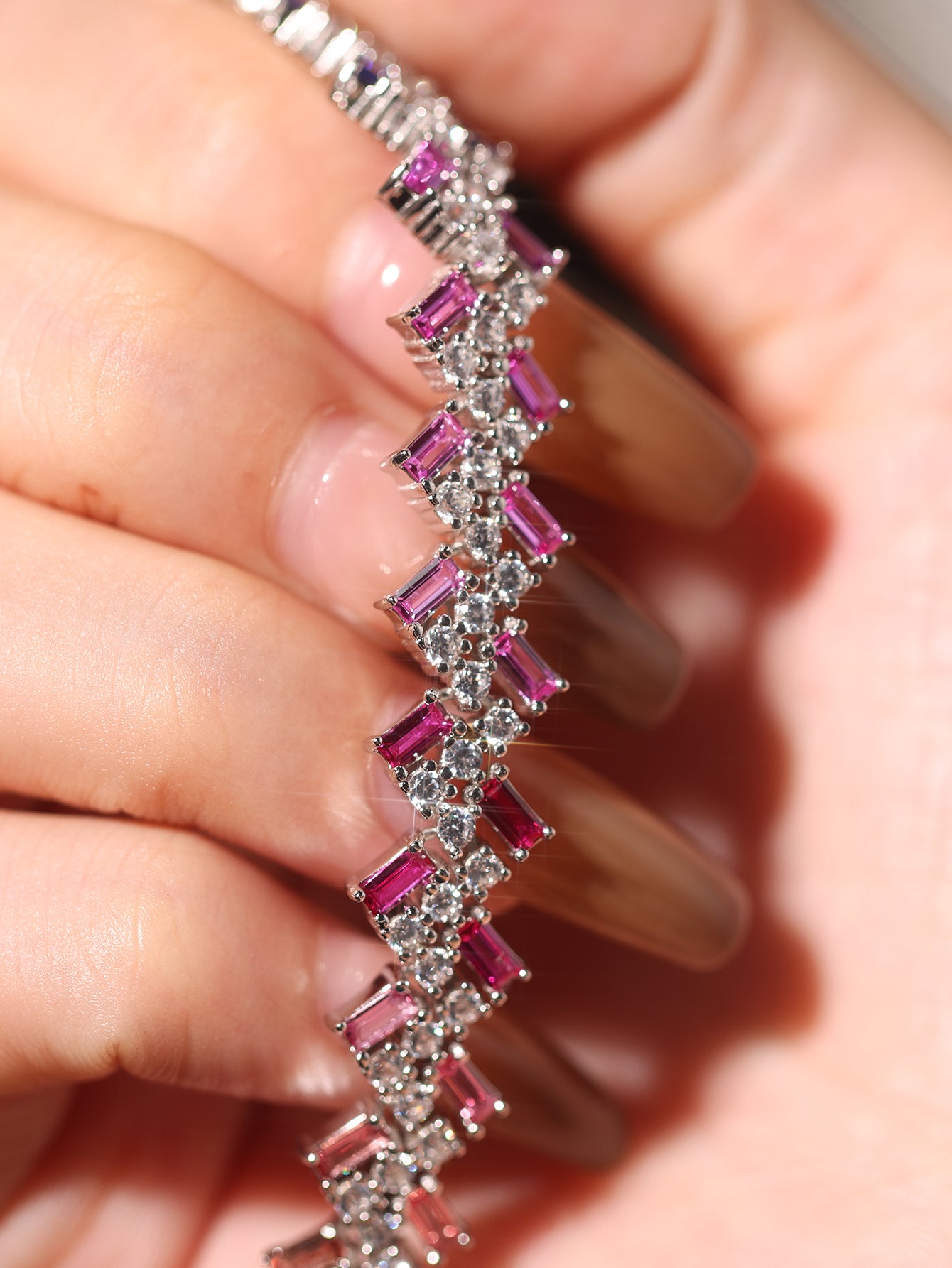 Luxe Exquisite Chromatic Sapphire Bracelet
