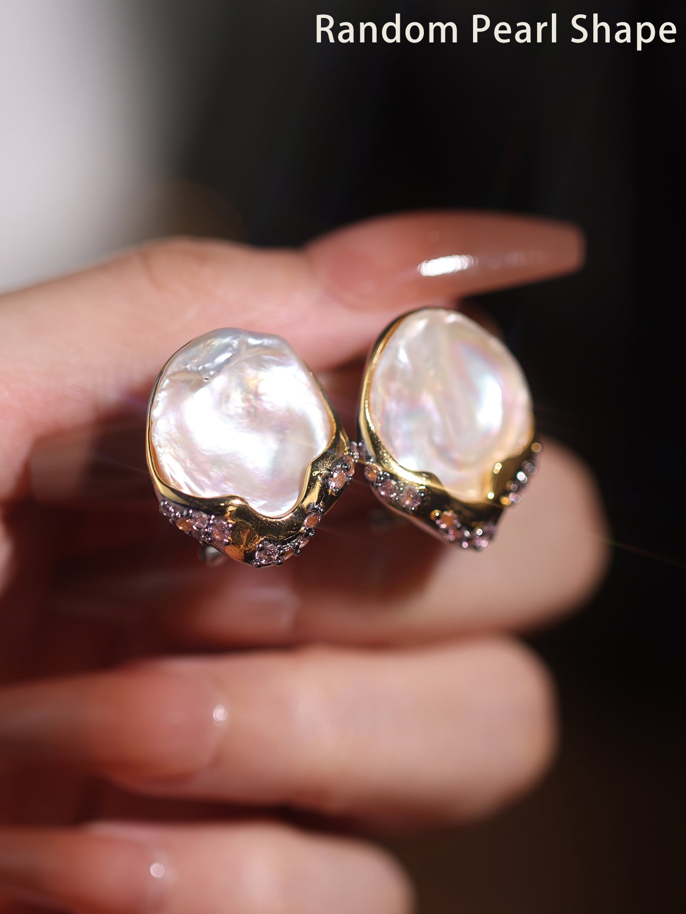 Aura Pearl・Baroque Earrings
