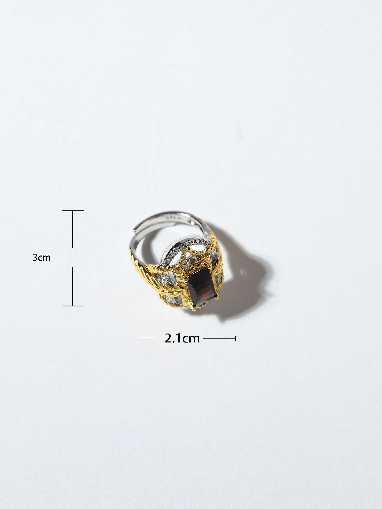 Garnet Eternal Elegance Ring