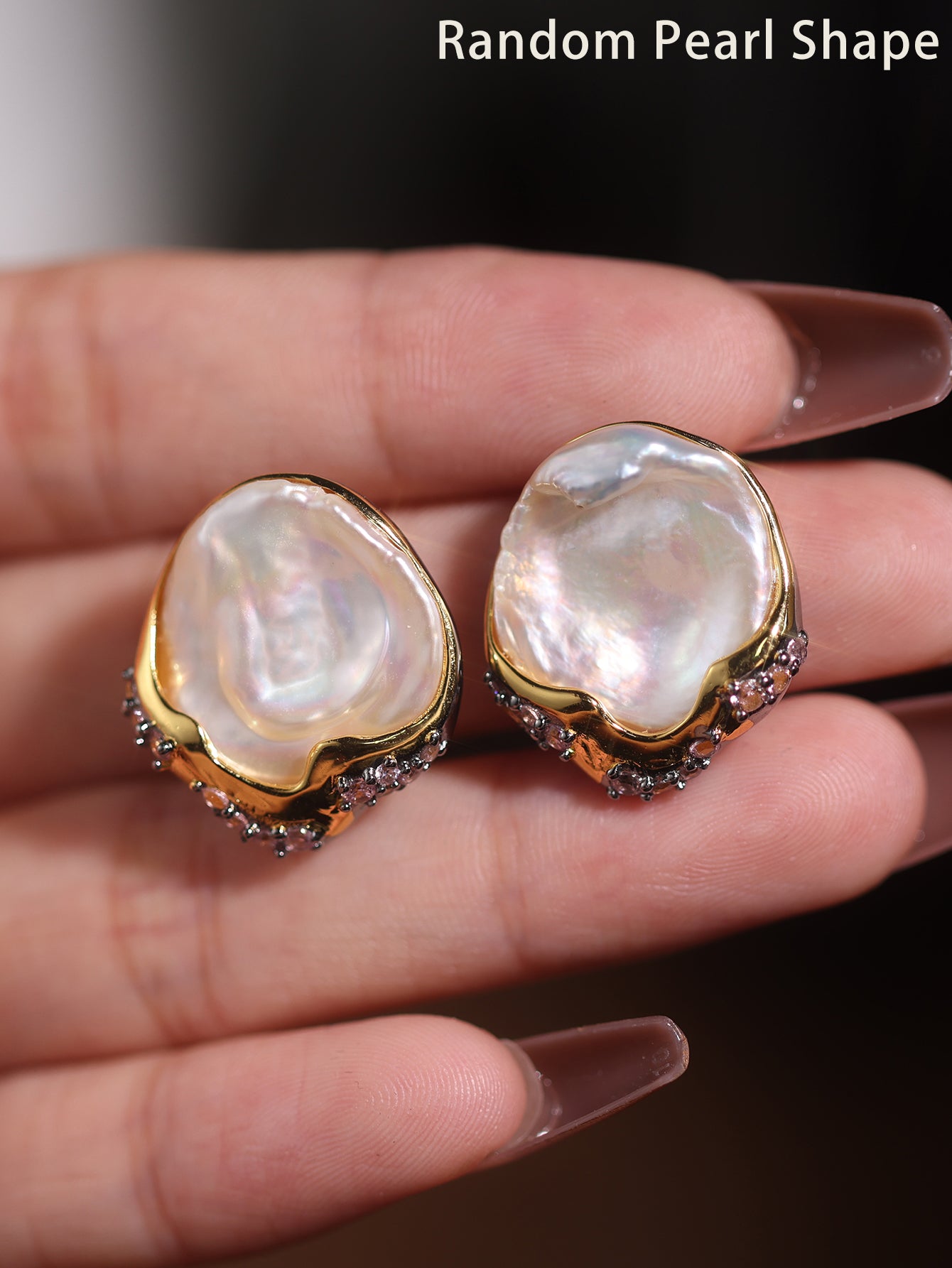 Aura Pearl・Baroque Earrings