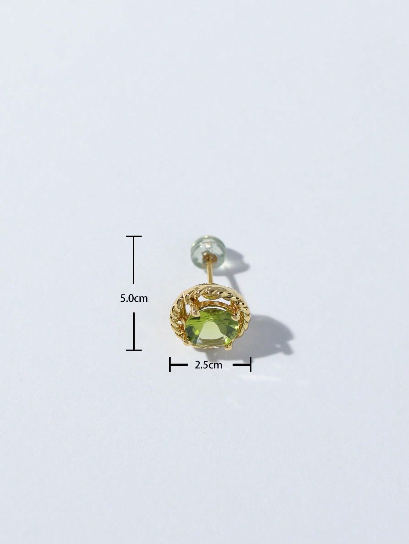 Natural Peridot Earrings