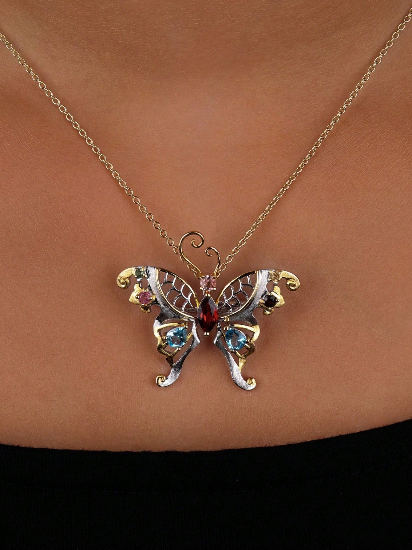 Butterfly Pendant/Brooch