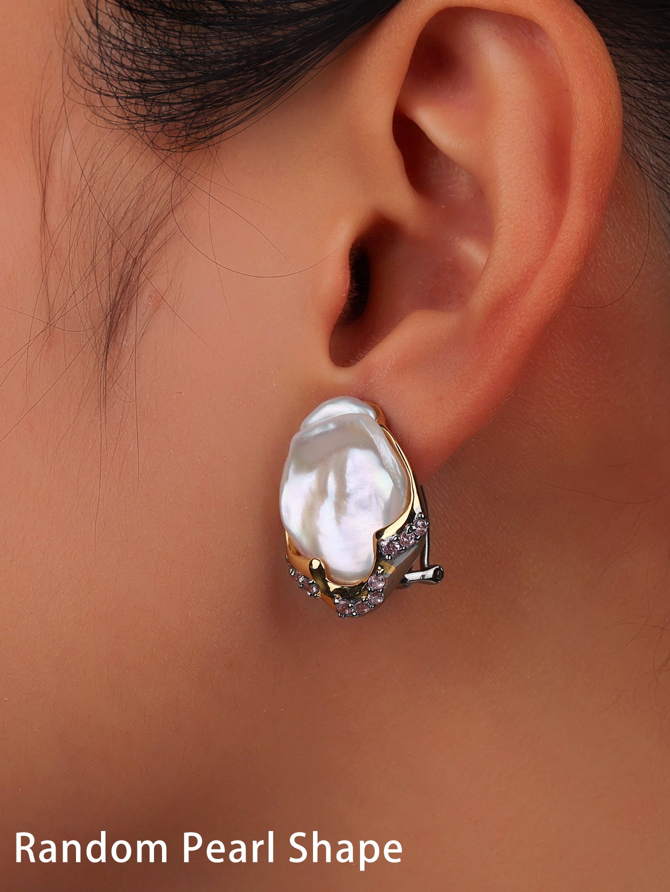 Aura Pearl・Baroque Earrings