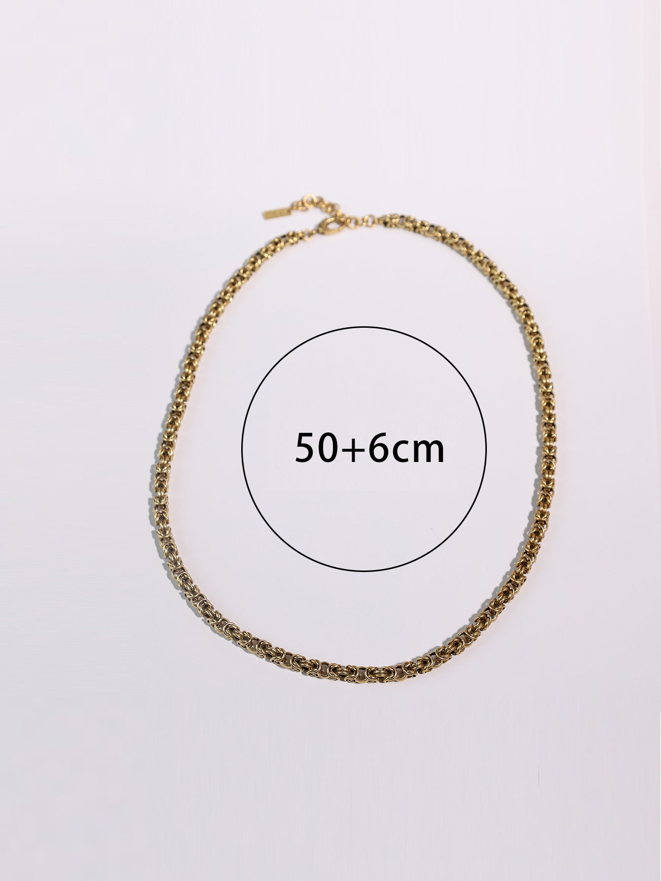Classic Gold - Tone Link Necklace