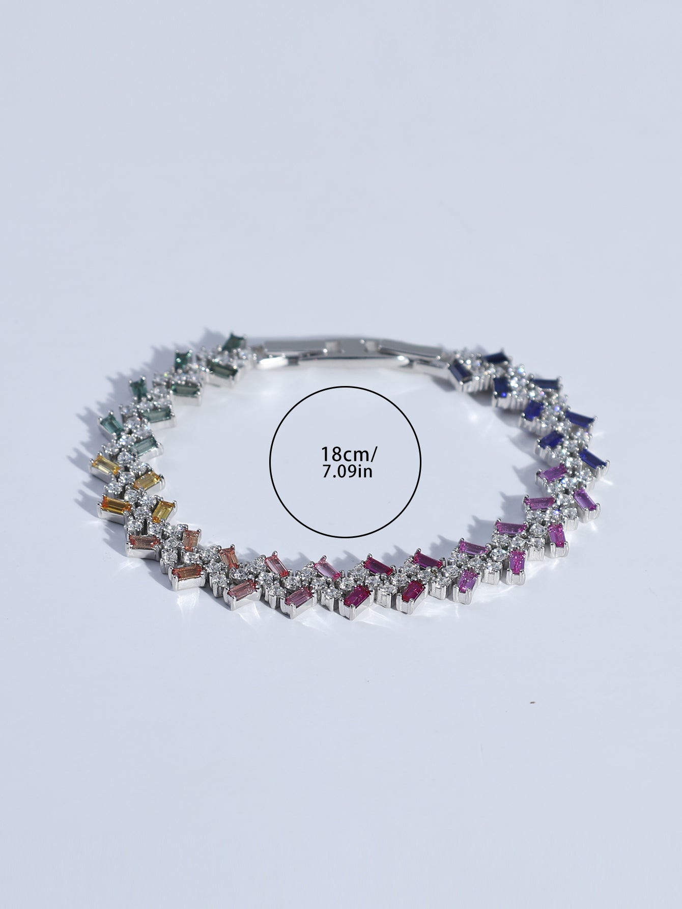Luxe Exquisite Chromatic Sapphire Bracelet