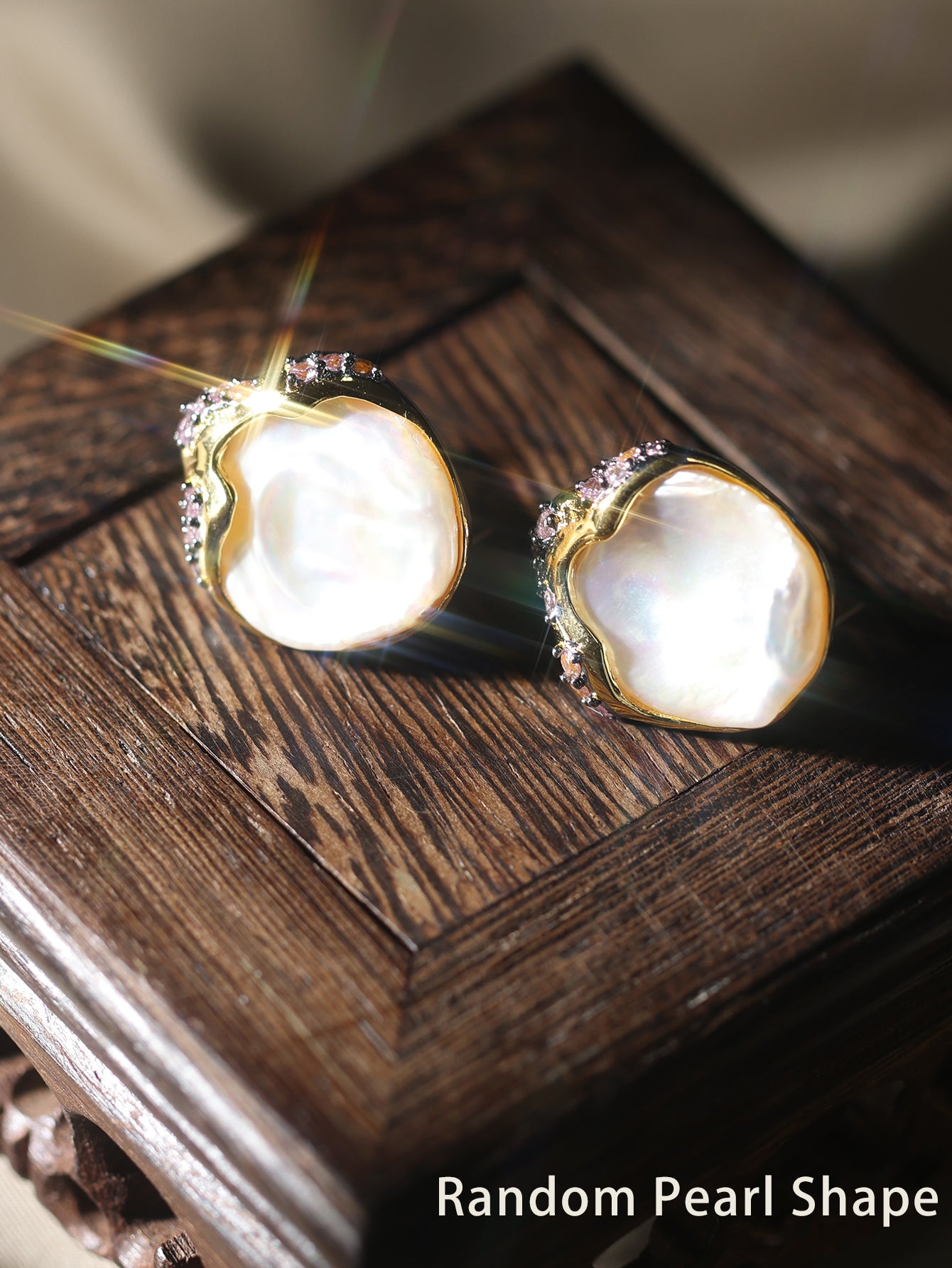 Aura Pearl・Baroque Earrings